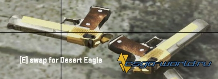 Золотой Desert Eagle для cs go